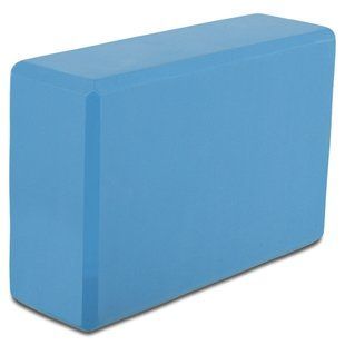 Блок для йоги Zelart FI-0483 колір блакитний