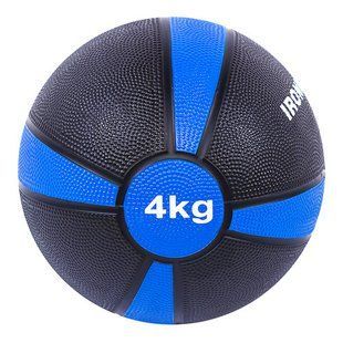 Мяч медбол IronMaster 4кг d-22см сине-черный IR97801F-4