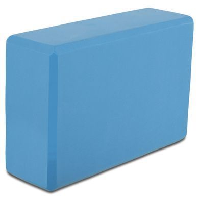 Блок для йоги Zelart FI-0483 колір блакитний