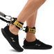 Лямки для ног ANKLE STRAP LiveUp LP8777 2шт черный-золотой