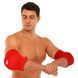 Налокотники спортивные с фиксирующим ремнем HARD TOUCH CO-8897 размер S цвет красный