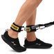 Лямки для ног ANKLE STRAP LiveUp LP8777 2шт черный-золотой