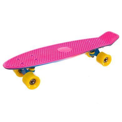 Пенни борд Penny Board круизер пластиковый 22" Zelart SK-4442-5 розовый