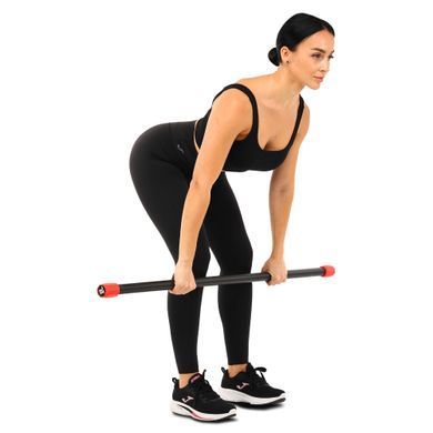 Бодибар Body Bar Zelart FI-4780-2 вес 2кг черный-красный
