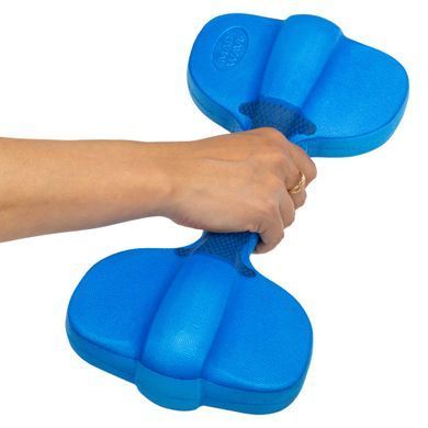 Гантели для аквафитнеса и аквааэробики аква-гантели Aqua Dumbbells MadWave Aquaaerobics Pair M082503 цвет черный