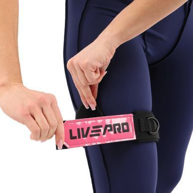 Лямка для ног LADY LEG STRAP LiveUp LP8755 1шт розовый-черный