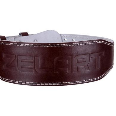 Пояс атлетический кожаный Zelart SB-165076 размер M