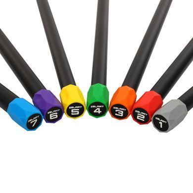 Бодибар Body Bar Zelart FI-4780-2 вес 2кг черный-красный