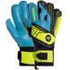 Рукавиці воротарські професійні із захистом пальців SOCCERMAX GK-012 розмір 9