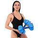Гантели для аквафитнеса и аквааэробики аква-гантели Aqua Dumbbells MadWave Aquaaerobics Pair M082503 цвет черный