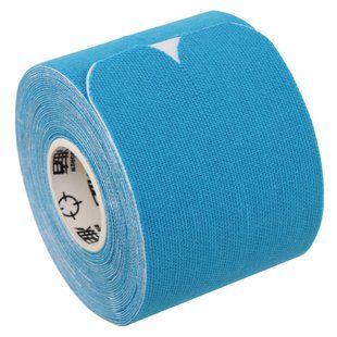 Кинезио тейп преднарезанный для лица и тела Kinesio tape RIGORER Z320131501 цвет синий