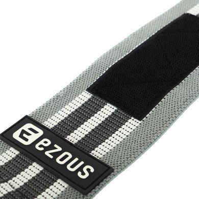 Бинти кистьові для жиму STRONG WRIST WRAPS EZOUS C-05 2штуки фіолетовий-чорний