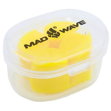 Беруши для плавания силиконовые Ear Plug MadWave M071401 цвет белый