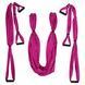 Гамак для йоги Antigravity Yoga Zelart FI-4775 цвет темно-розовый