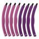 Обруч для похудения разборной Хула Хуп Hula Hoop Hula Hoop FITNESS RING SL-3012 8 секций фиолетовый-розовый
