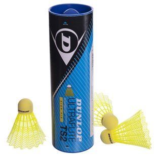 Волани для бадмінтону DUNLOP ULTRAFLITE TS2 HIVIS BD-003377 колір жовтий