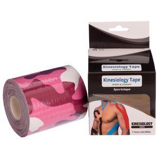 Кінезіо тейп для обличчя та тіла Kinesio tape Zelart BC-0842-7_5 розмір 7,5смх5м кольори в асортименті
