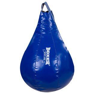 Груша боксерская подвесная каплевидная набивная BOXER 1014-01 цвет синий