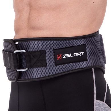 Пояс атлетический текстильный Zelart SB-165411 размер S