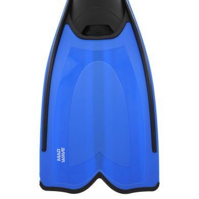 Ласти для дайвінгу із закритою п'ятою цільна калоша MadWave Vector II junior M064004 розмір 2XS колір жовтий