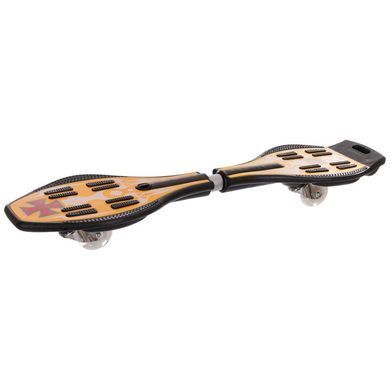 Роллерсерф двухколесный RipStik Рипстик Вейвборд RipStik роллерсерф Zelart SK-02 цвет желтый