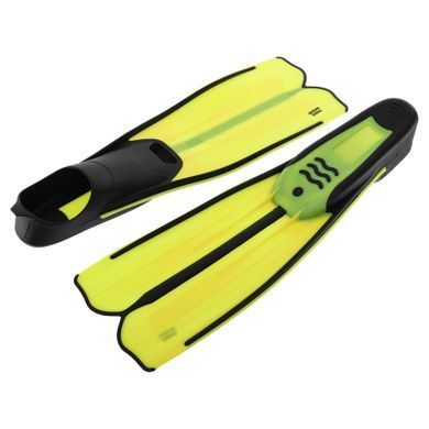 Ласти для дайвінгу із закритою п'ятою цільна калоша MadWave Vector II junior M064004 розмір 2XS колір жовтий