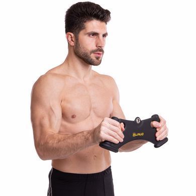 Рукоятка для тяги c узким хватом Triceps Grip нескользящее покрытие LINUO FITNESS SC-3706-40 черный