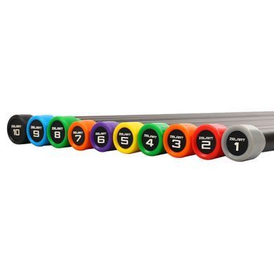 Бодибар Body Bar Zelart FI-4776-2 вес 2кг черный-красный