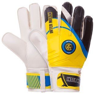 Рукавиці воротарські BALLONSTAR із символікою футбольного клубу INTER MILAN FB-0187-5 розмір 8