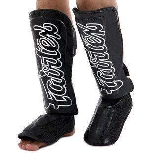 Защита голени и стопы для единоборств REXION FAIRTEX F-033A размер M цвет черный