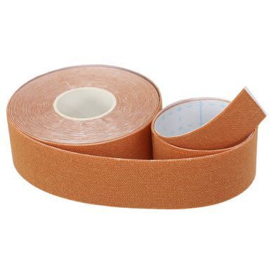 Кинезио тейп для тейпирования груди Kinesio tape BOOB Zelart BC-1093-2_5 размер 2,5смх5м бежевый