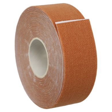 Кинезио тейп для тейпирования груди Kinesio tape BOOB Zelart BC-1093-2_5 размер 2,5смх5м бежевый