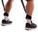 Тренувальна система для стрибків Zelart JUMPING EXERCISER FI-3024 довжина джгутів 37см чорний-блакитний