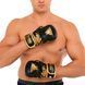 Перчатки Крабы спаринговые для MMA FISTRAGE VL-5521 размер S цвет черный-золотой