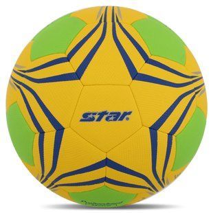 М'яч гандбольний STAR PROFESSIONAL MATCH HB432 колір жовтий-салатовий