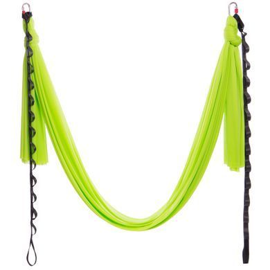 Гамак для йоги зі стропами Antigravity Yoga Zelart DH6026-1 колір блакитний