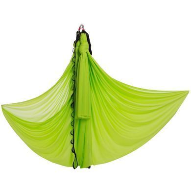 Гамак для йоги зі стропами Antigravity Yoga Zelart DH6026-1 колір блакитний