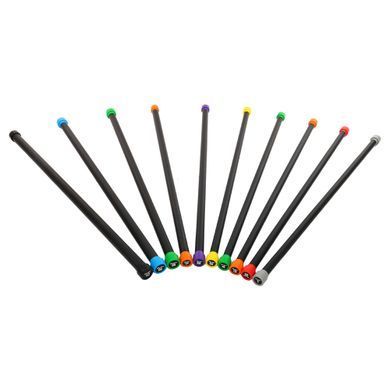 Бодібар Body Bar Zelart FI-4776-3 вага 3кг чорний-помаранчевий