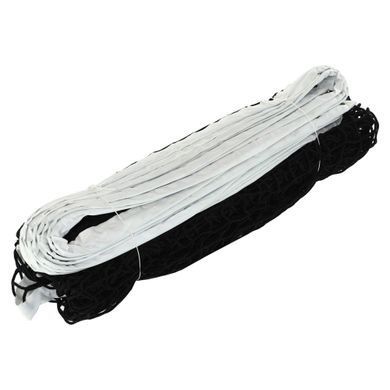 Сітка для великого тенісу Zelart C-8619 12,8x1,08м чорний-білий