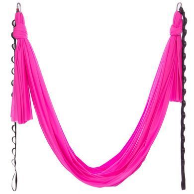 Гамак для йоги зі стропами Antigravity Yoga Zelart DH6026-1 колір блакитний