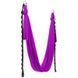 Гамак для йоги зі стропами Antigravity Yoga Zelart DH6026-1 колір блакитний