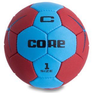 Мяч гандбольный CORE размер 1 PLAY STREAM CRH-050-1 размер 1 синий-красный