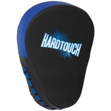 Лапа боксерська вигнута тренувальна PU HARD TOUCH BO-4457 колір чорний-червоний