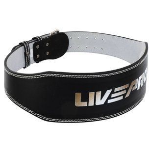 Пояс атлетичний шкіряний LiveUp LP8067 розмір M
