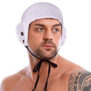 Шапочка для водного поло Waterpolo caps Zelart PL-6391 цвет белый