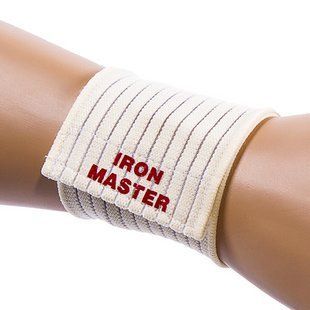 Фіксатор зап'ястя IronMaster 1 шт бежевий IR97922