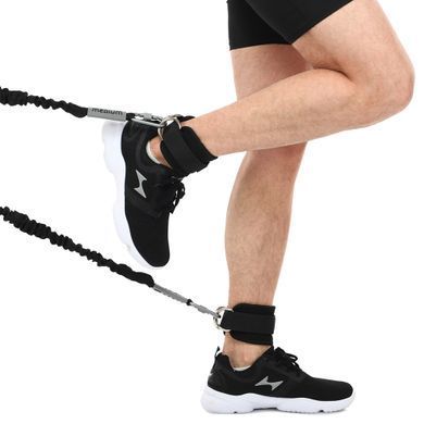 Лямки для ног TRAINING ANKLE STRAPS EZOUS H-01 2шт черный