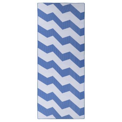 Коврик полотенце для йоги из микрофибры нескользящий 4Monster YOGA TOWEL Y-YGT цвет синий