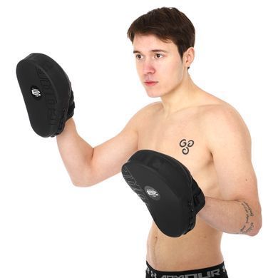 Лапа боксерська вигнута тренувальна FLEX CORE VL-8538 колір чорний