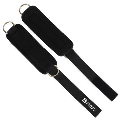 Лямки для ног TRAINING ANKLE STRAPS EZOUS H-01 2шт черный